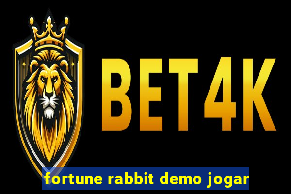 fortune rabbit demo jogar