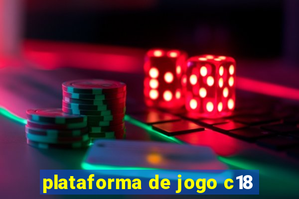 plataforma de jogo c18