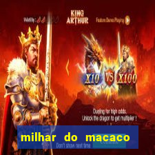 milhar do macaco que mais saem no jogo do bicho