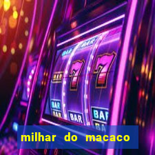 milhar do macaco que mais saem no jogo do bicho