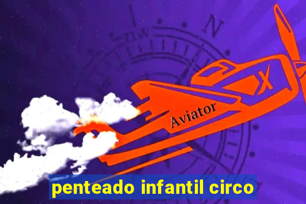 penteado infantil circo