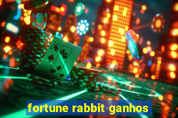 fortune rabbit ganhos