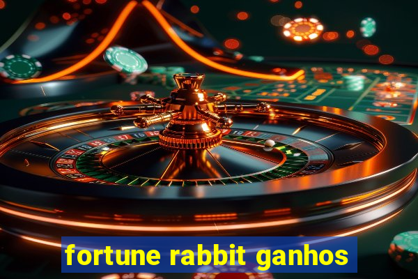 fortune rabbit ganhos