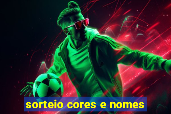 sorteio cores e nomes