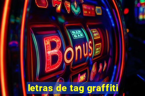 letras de tag graffiti