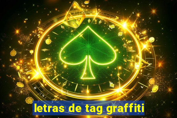 letras de tag graffiti