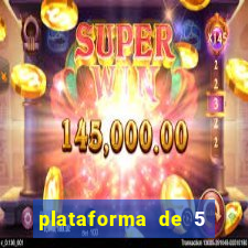 plataforma de 5 reais fortune tiger