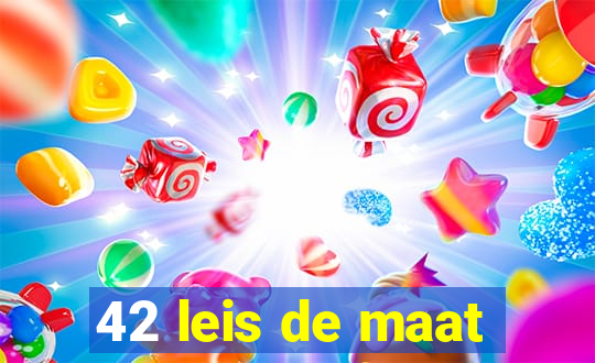 42 leis de maat