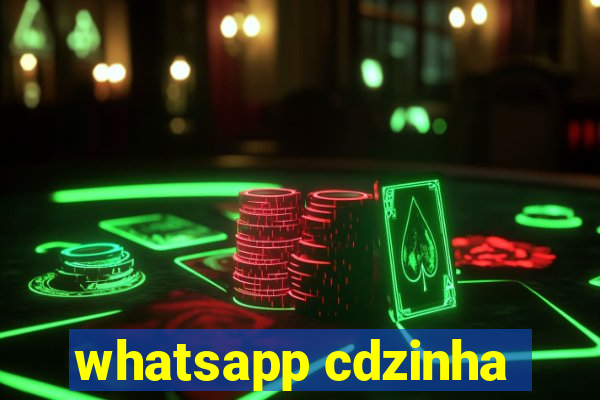 whatsapp cdzinha