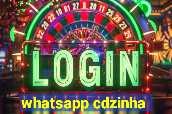 whatsapp cdzinha