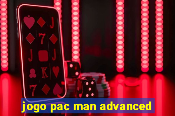 jogo pac man advanced