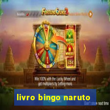 livro bingo naruto