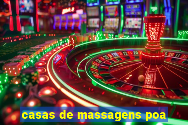 casas de massagens poa