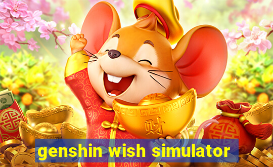 genshin wish simulator