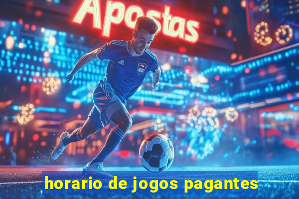 horario de jogos pagantes