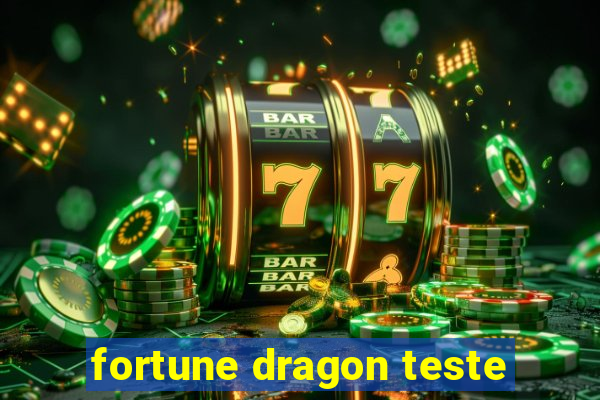 fortune dragon teste