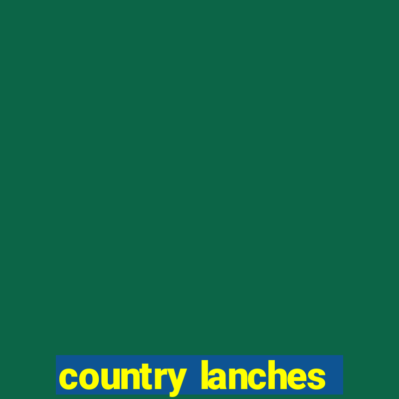 country lanches