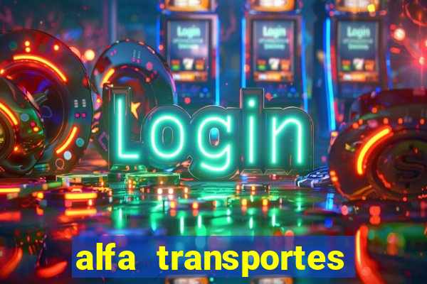 alfa transportes novo hamburgo