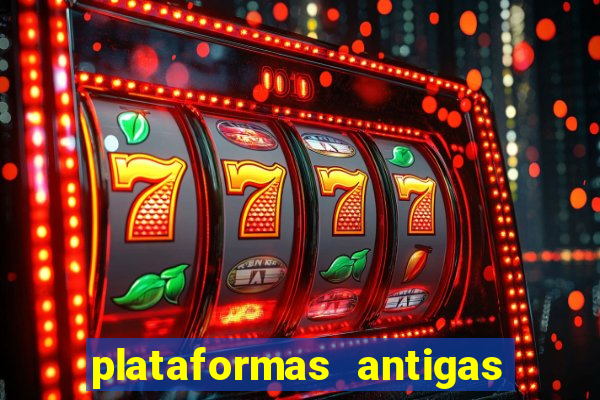 plataformas antigas de jogos