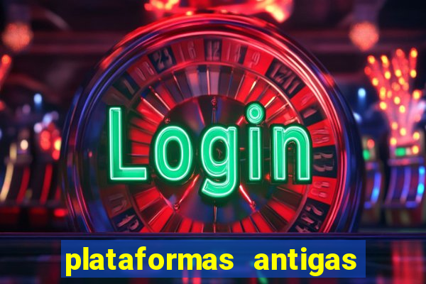 plataformas antigas de jogos