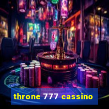 throne 777 cassino