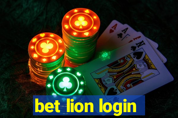 bet lion login