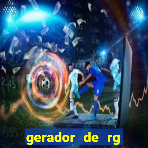 gerador de rg frente e verso