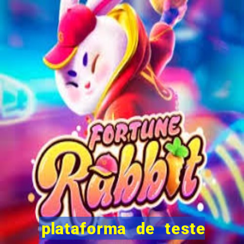 plataforma de teste pg rabbit