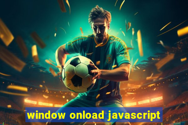 window onload javascript