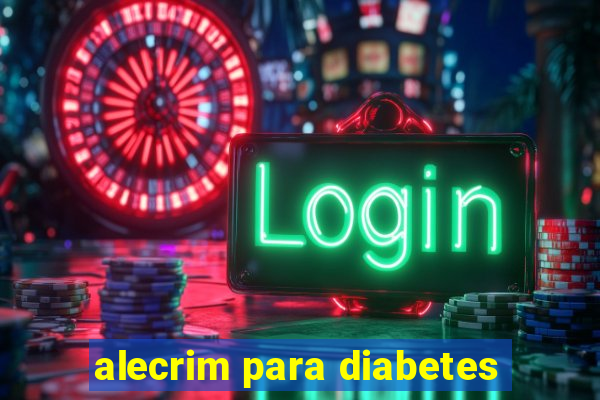 alecrim para diabetes