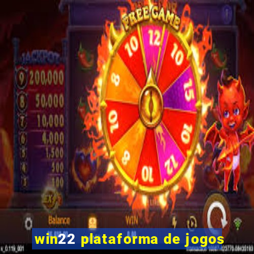 win22 plataforma de jogos