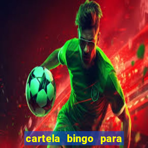 cartela bingo para cha de cozinha imprimir gratis