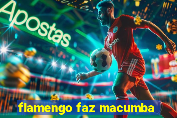 flamengo faz macumba