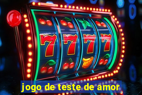 jogo de teste de amor