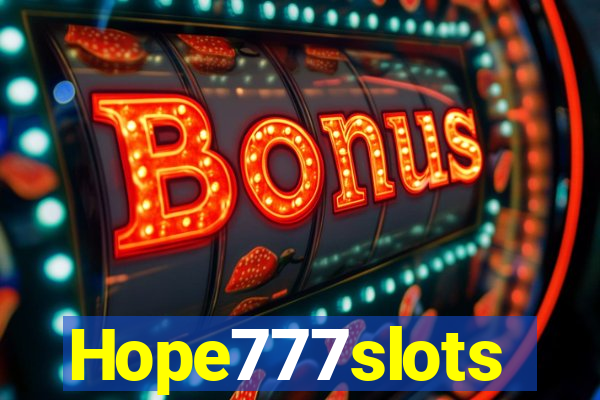 Hope777slots