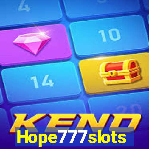 Hope777slots