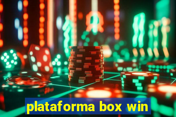 plataforma box win