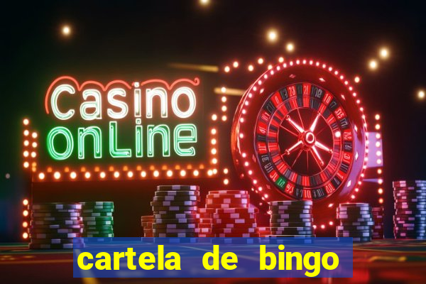 cartela de bingo ate 50 para imprimir