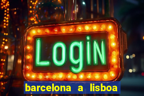 barcelona a lisboa de trem