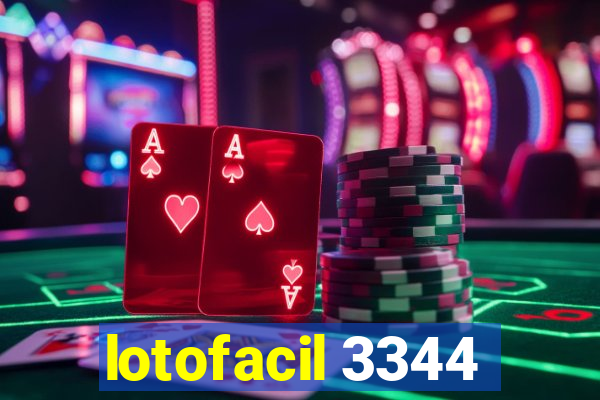 lotofacil 3344