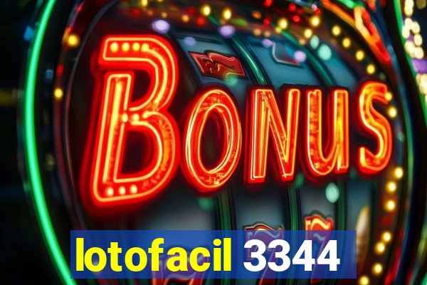 lotofacil 3344