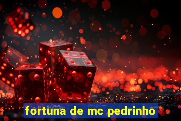 fortuna de mc pedrinho