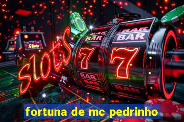 fortuna de mc pedrinho