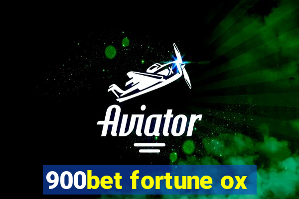 900bet fortune ox