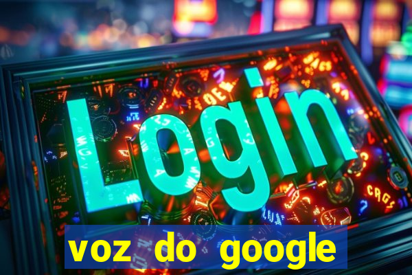 voz do google tradutor homem