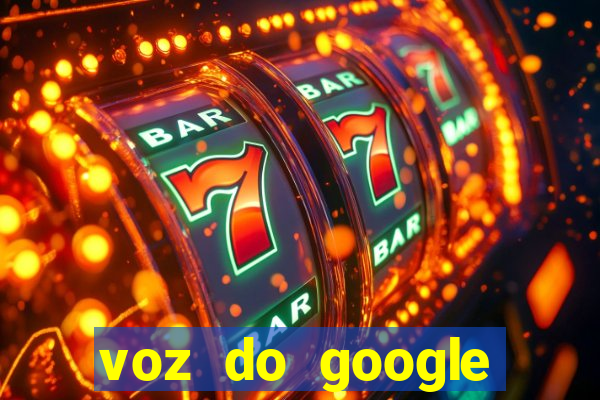 voz do google tradutor homem