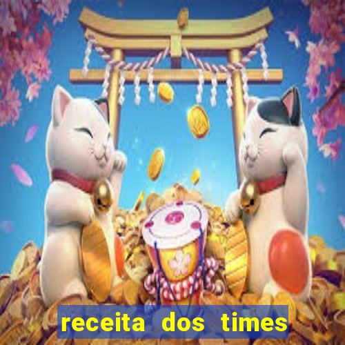 receita dos times brasileiros 2024