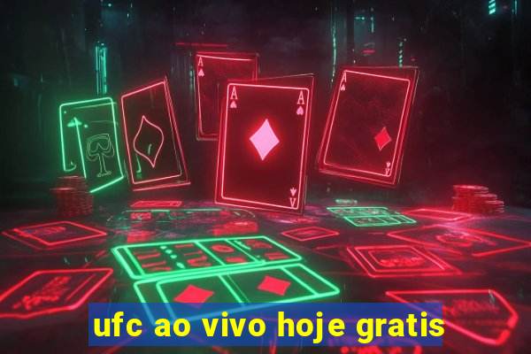 ufc ao vivo hoje gratis