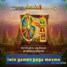 iwin games paga mesmo