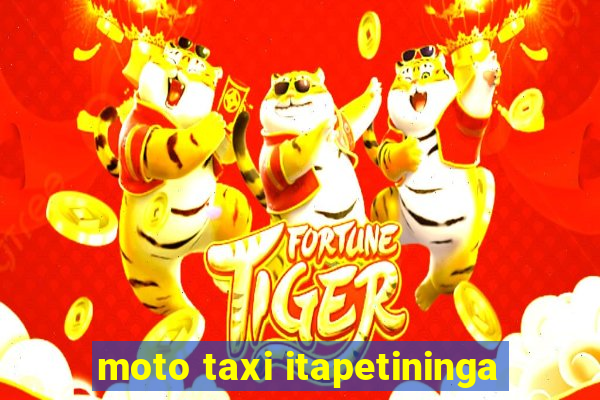 moto taxi itapetininga